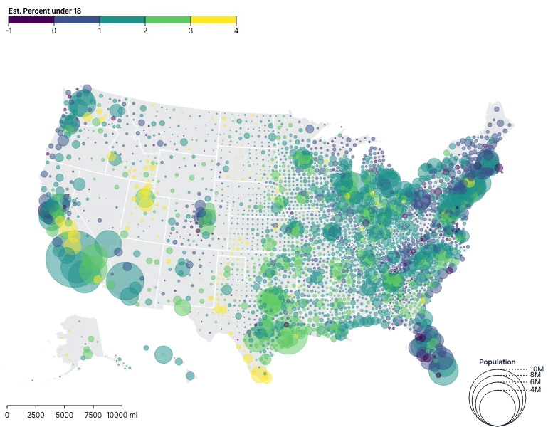 GeoPath - bubble-map